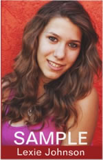 Affordable comp card for models and actors